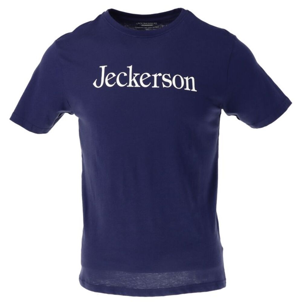 Jeckerson Crew Neck TShirt Men Blue Shirts